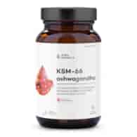 AURA HERBALS Ashwagandha KSM-66 Korzeń 200 mg (120 kaps.)