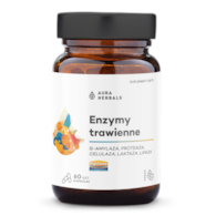 AURA HERBALS Enzymy trawienne DigeZyme (60 kaps.)