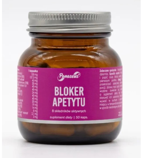 PANASEUS Bloker Apetytu (50 kaps.)