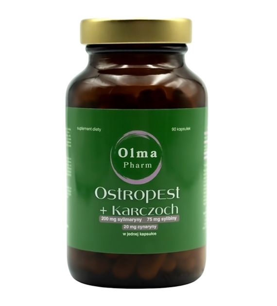 OLMA PHARM Ostropest + Karczoch (90 kaps.)