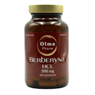 OLMA PHARM Berberyna HCL 500 mg (60 kaps.)