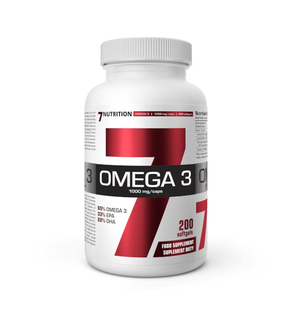 7NUTRITION Omega-3 65% 1000 mg (200 kaps. miękkich)