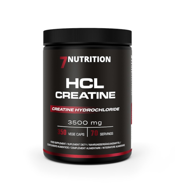 7NUTRITION HCL Creatine - Chlorowodorek Kreatyny (350 kaps.)