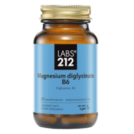 LABS212 Magnesium diglycinate B6 - Diglicynian magnezu + witamina B6 (60 kaps.)