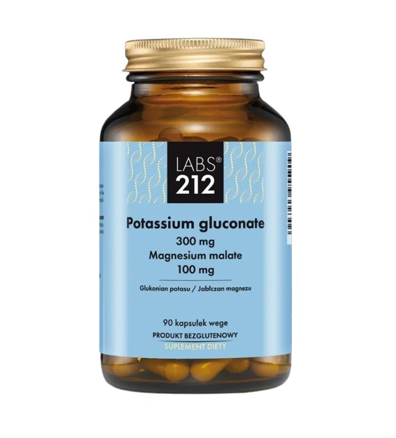 LABS212 Potassium gluconate/magnesium malate (90 caps)