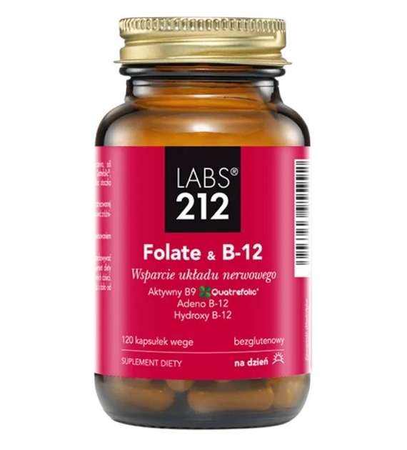 LABS212 Folate & B-12 (120 caps)