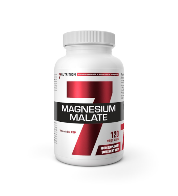 7NUTRITION Magnesium Malate - Jabłczan magnezu (120 kaps.)