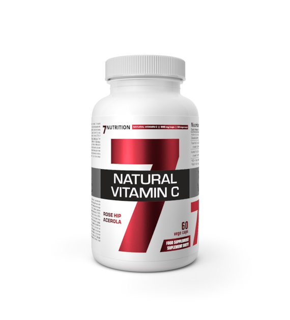 7NUTRITION Natural Vitamin C - Naturalna Witamina C (60 kaps.)
