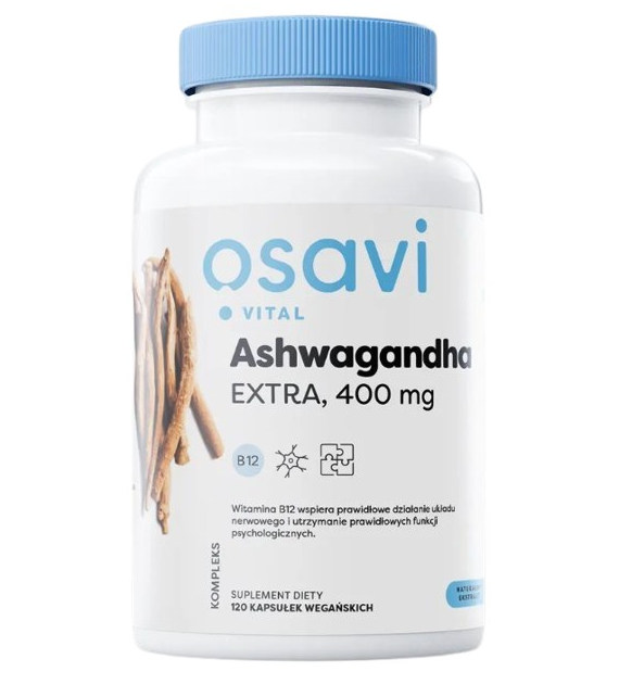 OSAVI Ashwagandha Ekstra 400 mg (120 kaps.)