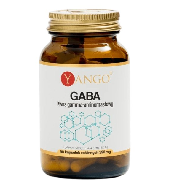 YANGO GABA - kwas gamma-aminomasłowy (90 kaps.)