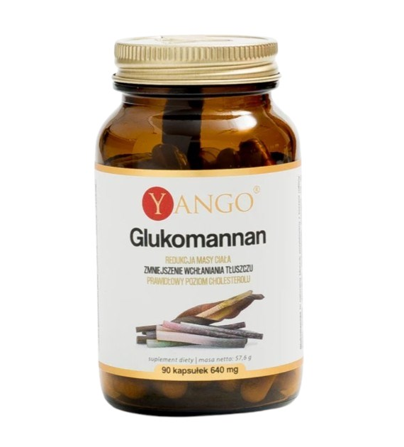 YANGO Glukomannan (90 kaps.)