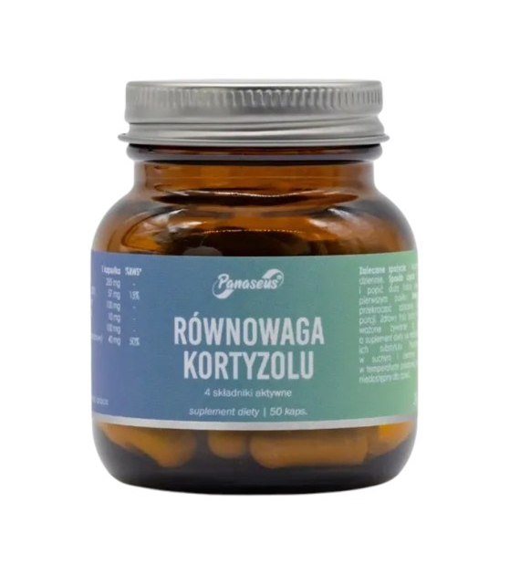 PANASEUS Równowaga kortyzolu (50 kaps.)