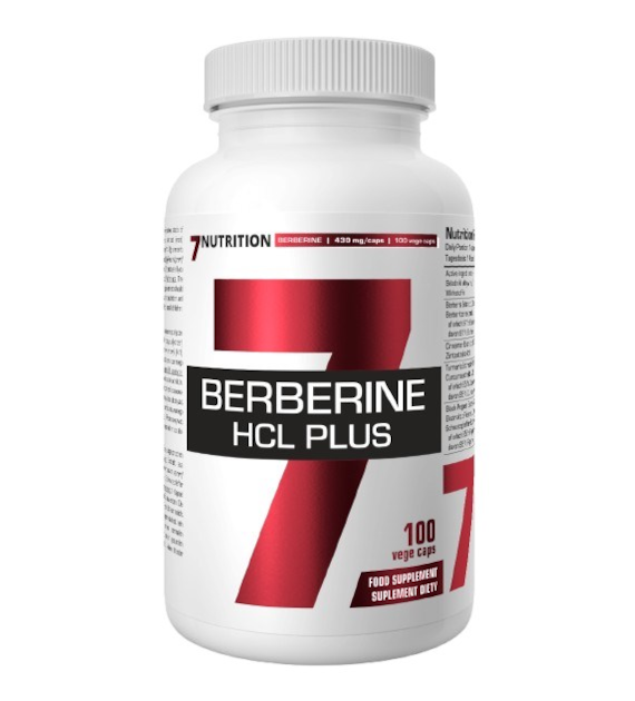 7NUTRITION Berberine HCL Plus - Berberyna HCL Plus (100 kaps.)