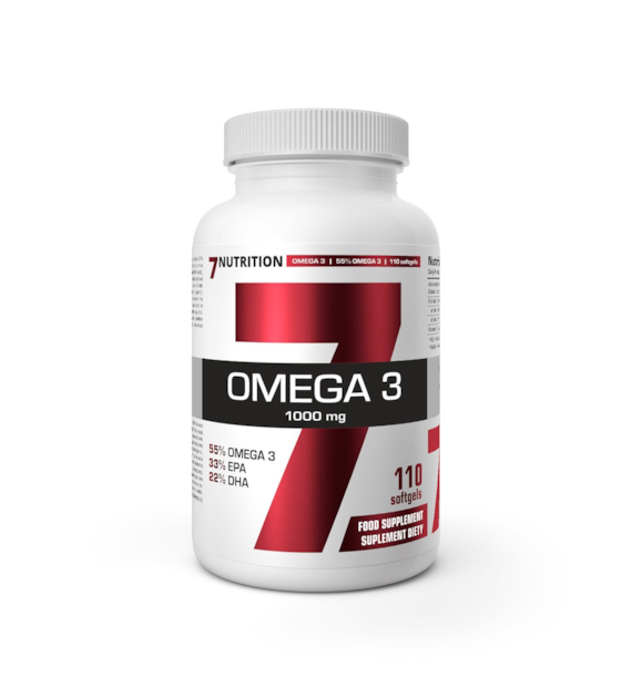 7NUTRITION Omega-3 55% 1000 mg (110 kaps. miękkich)