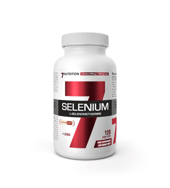 7NUTRITION Selenium L-selenomethionine + Zinc - Selen + Cynk (120 kaps.)
