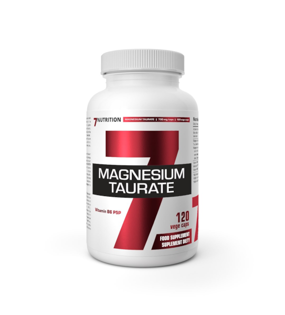 7NUTRITION Magnesium Taurate - Taurynian magnezu (120 kaps.)