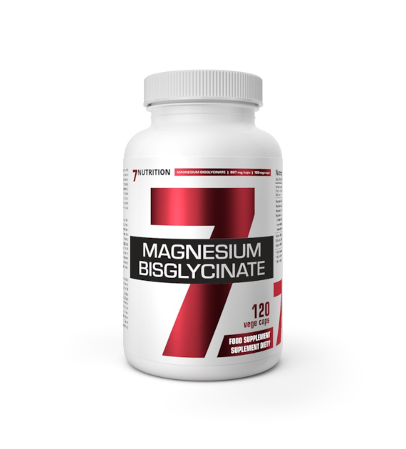 7NUTRITION Magnesium Bisglycinate - Diglicynian magnezu (120 kaps.)