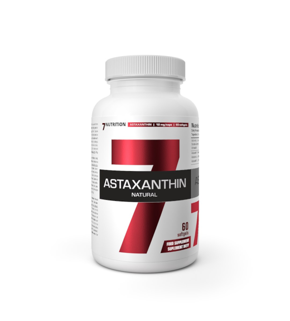 7NUTRITION Astaxanthin - Astaksantyna 12 mg (60 kaps. miękkich)