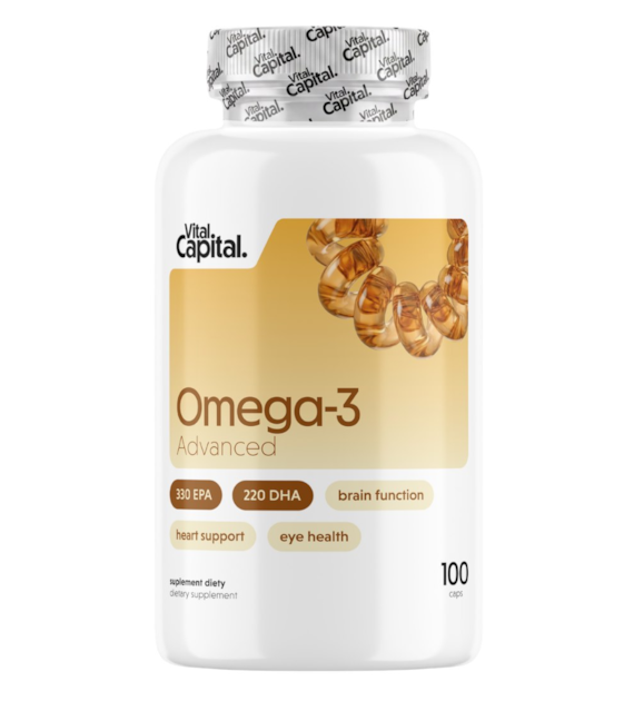 VITALCAPITAL Omega-3 Advanced (100 kaps.)