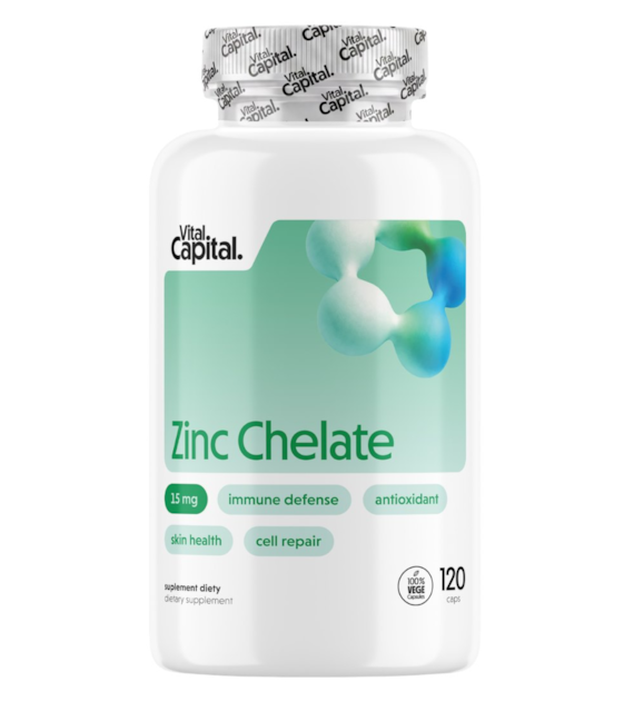 VITALCAPITAL Zinc Chelate (120 kaps.)