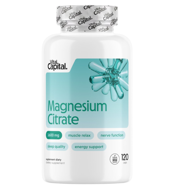 VITALCAPITAL Magnesium Citrate (120 kaps.)