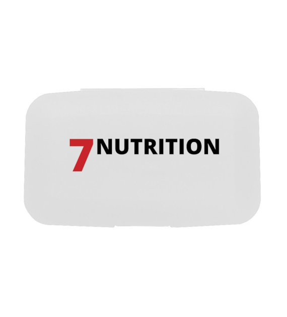 7NUTRITION Pillbox - organizer na leki (biały)
