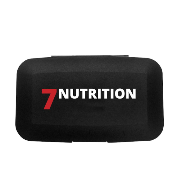 7NUTRITION Pillbox - organizer na leki (czarny)