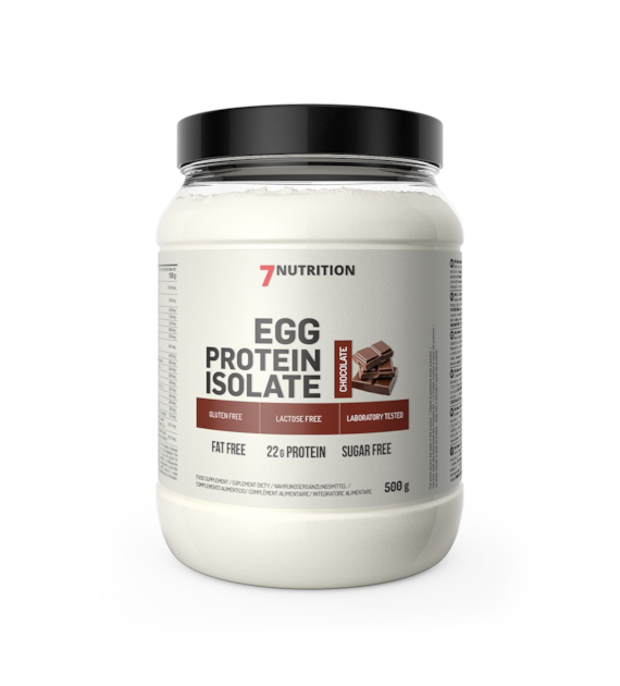 7NUTRITION Egg Protein Chocolate - Izolat białka jaj - smak czekoladowy (500 g)
