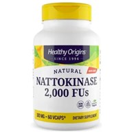 HEALTHY ORIGINS Natural Nattokinase 2000FUs - Nattokinaza 100 mg (60 kaps.)