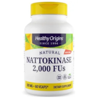 HEALTHY ORIGINS Natural Nattokinase 2000FUs (60 caps)