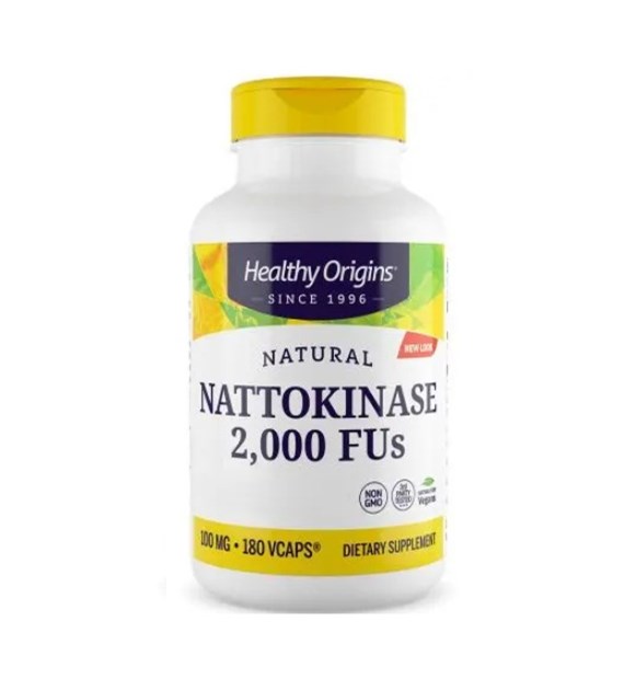 HEALTHY ORIGINS Natural Nattokinase 2000FUs (180 caps)