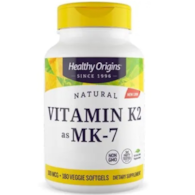 HEALTHY ORIGINS Vitamin K2 Mk7 - Witamina K 100 mcg (180 kaps.)