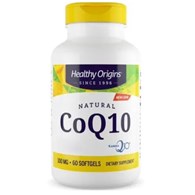HEALTHY ORIGINS Natural CoQ10 - Koenzym Q10 100 mg (60 kaps.)