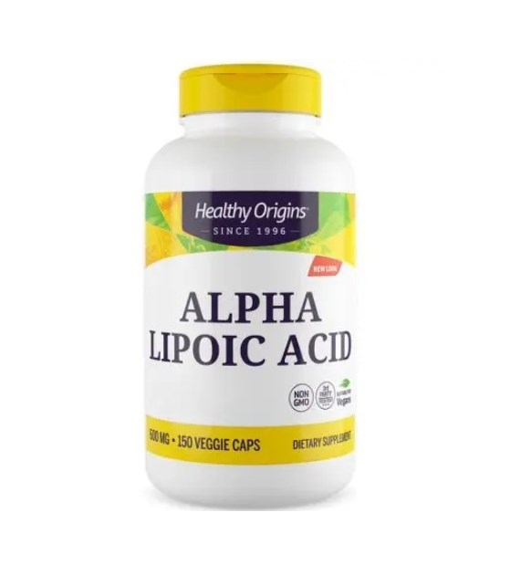 HEALTHY ORIGINS Alpha Lipoic Acid  600 mg (150 caps)