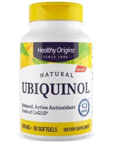 HEALTHY ORIGINS Natural Ubiquinol - Ubichinol 300 mg (30 kaps.)