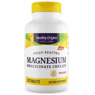 HEALTHY ORIGINS Magnesium Bisglycinate Chelate (120 tabs)