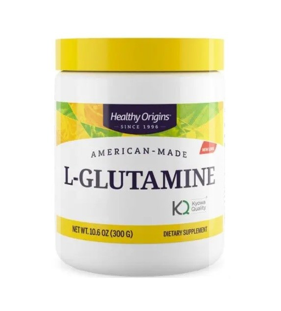 HEALTHY ORIGINS L-Glutamine Powder - L-glutamina (300 g)