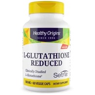 HEALTHY ORIGINS L-glutathione reduced - L-glutation zredukowany (60 kaps.)