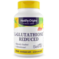 HEALTHY ORIGINS L-glutathione reduced - L-glutation zredukowany (60 kaps.)