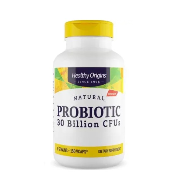 HEALTHY ORIGINS Probiotic 30 Billion CFU's - Probiotyki 8 szczepów (150 kaps.)