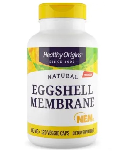 HEALTHY ORIGINS Natural Eggshell Membrane - Błona ze skorupki jajka (120 kaps.)