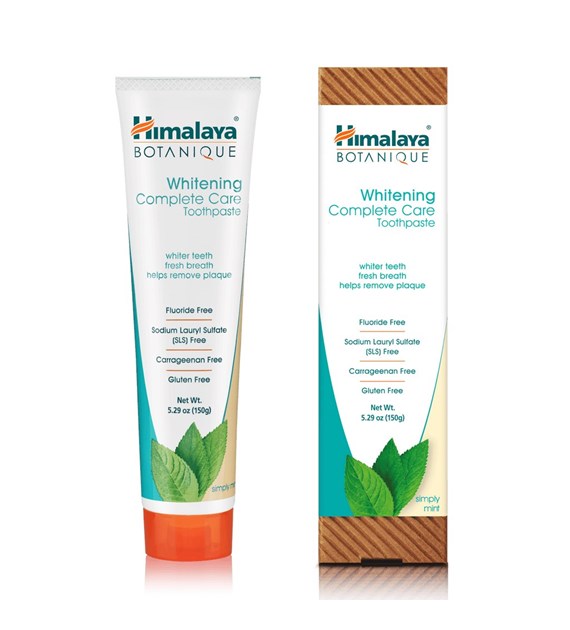 HIMALAYA Whitening Complete Care Toothpaste, Simply Mint (150 g / 5,291 oz.)