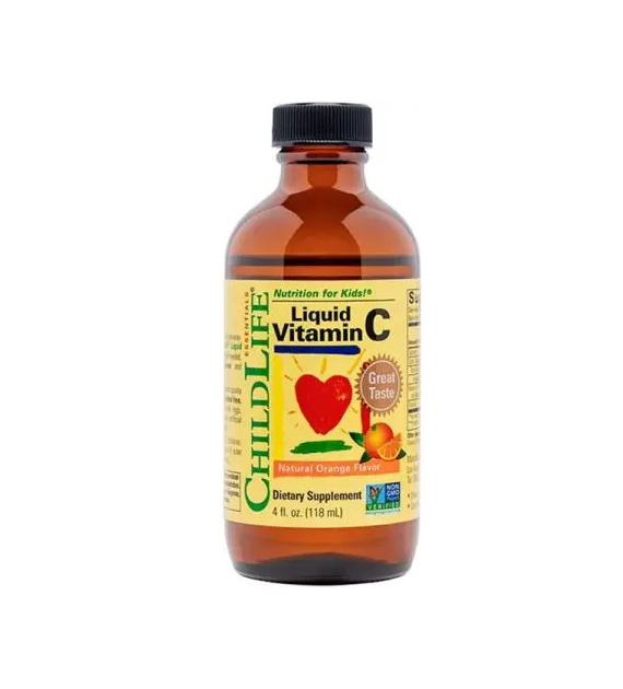 CHILDLIFE Liquid Vitamin C - Witamina C w płynie dla dzieci (118 ml)