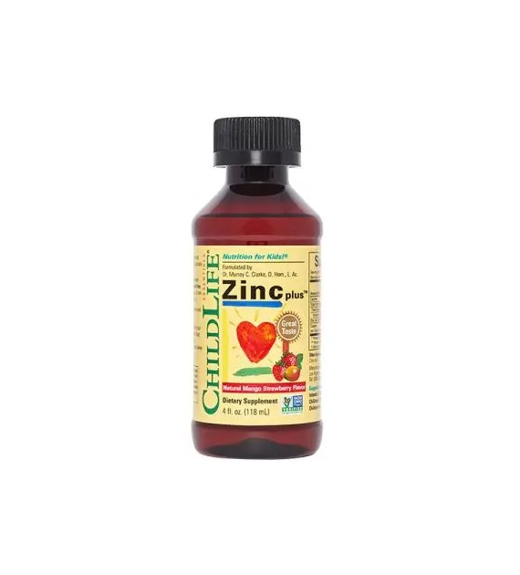 CHILDLIFE Liquid Zinc Plus - Cynk dla dzieci (118 ml)