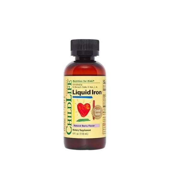 CHILDLIFE  Liquid Iron (118 ml/4 f.oz.) 