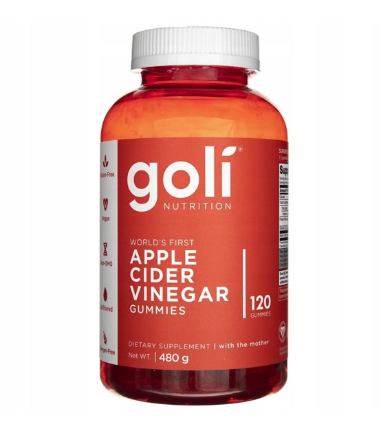 GOLI NUTRITION Apple Cider Vinegar Gummies (120 gummies)