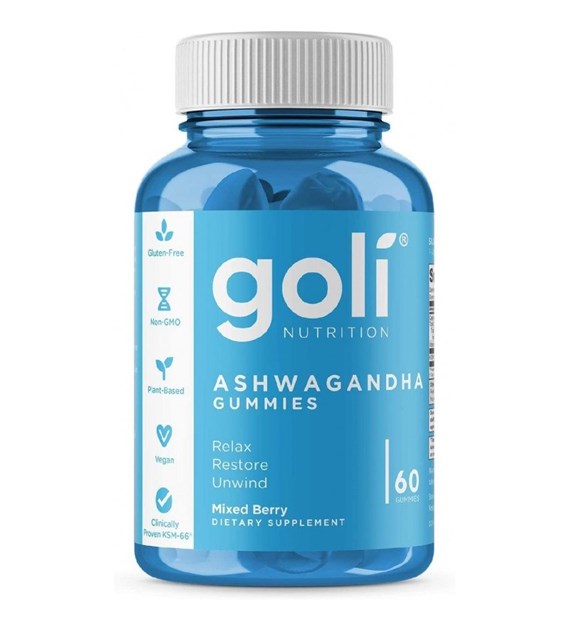 GOLI NUTRITION Ashwagandha KSM-66 Gummies (60 gummies)