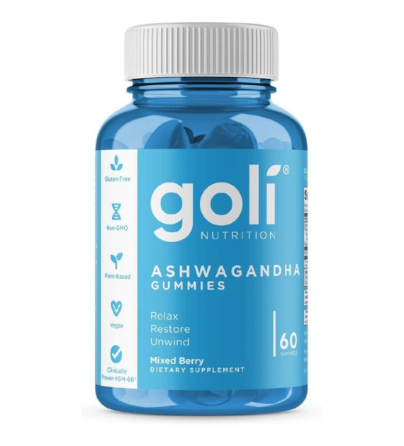 GOLI NUTRITION Ashwagandha KSM-66 Gummies (60 żelek)