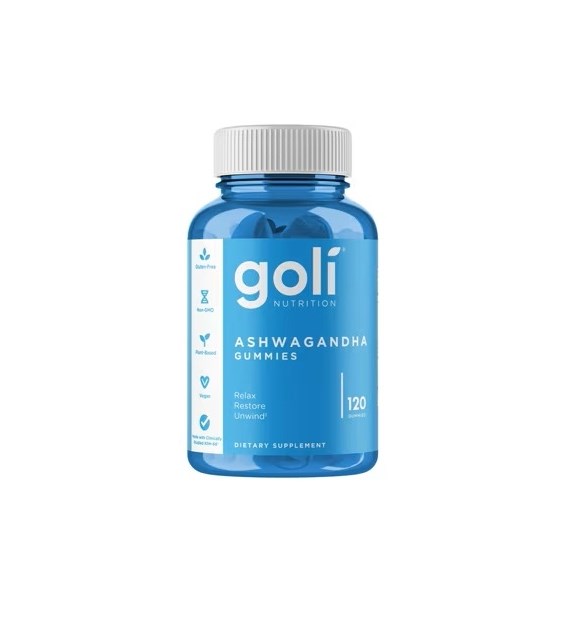 GOLI NUTRITION Ashwagandha KSM-66 Gummies (120 gummies)