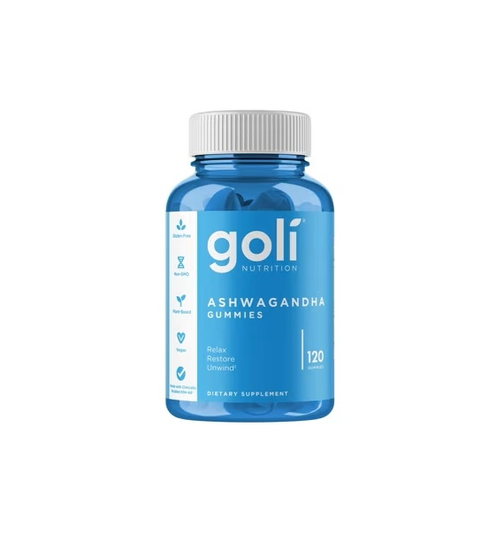 GOLI NUTRITION Ashwagandha KSM-66 Gummies (120 żelek)